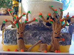 Haunted Forest Cake
